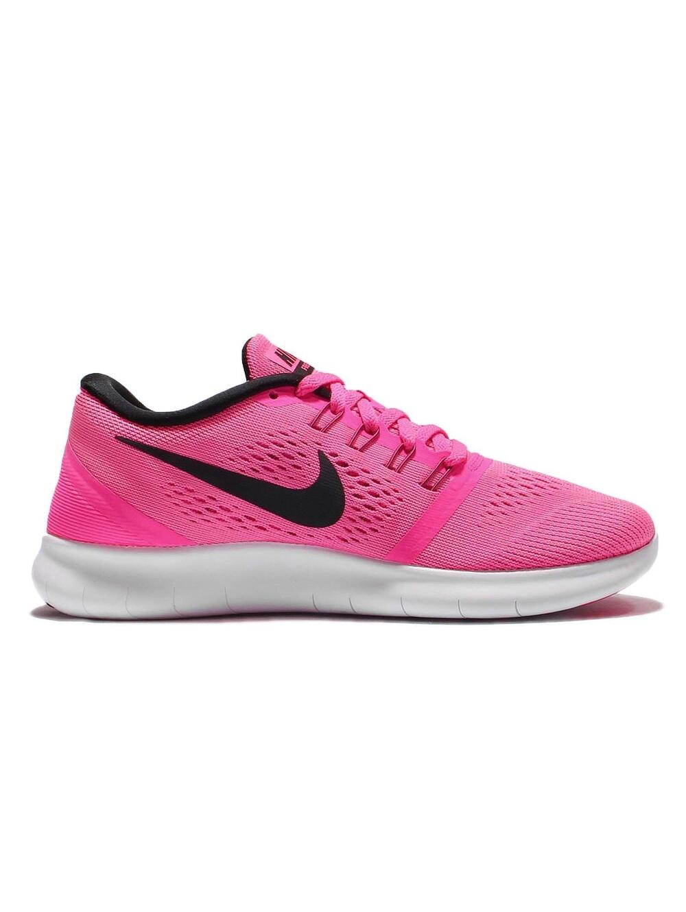 Nike Womens Free RN Sneaker Pink Blast Fire Running Shoes 831509 600 Sz 12 NEW